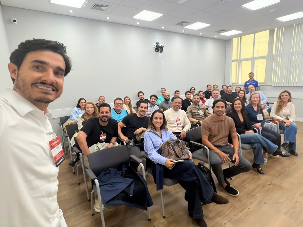 Membros do Vila Empreende na Embraer
